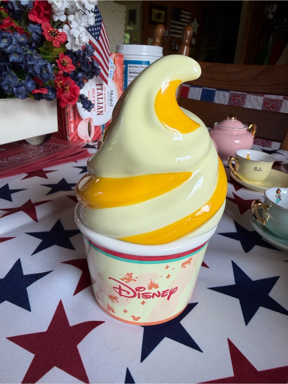 Disney Ceramic Dole Whip Candle